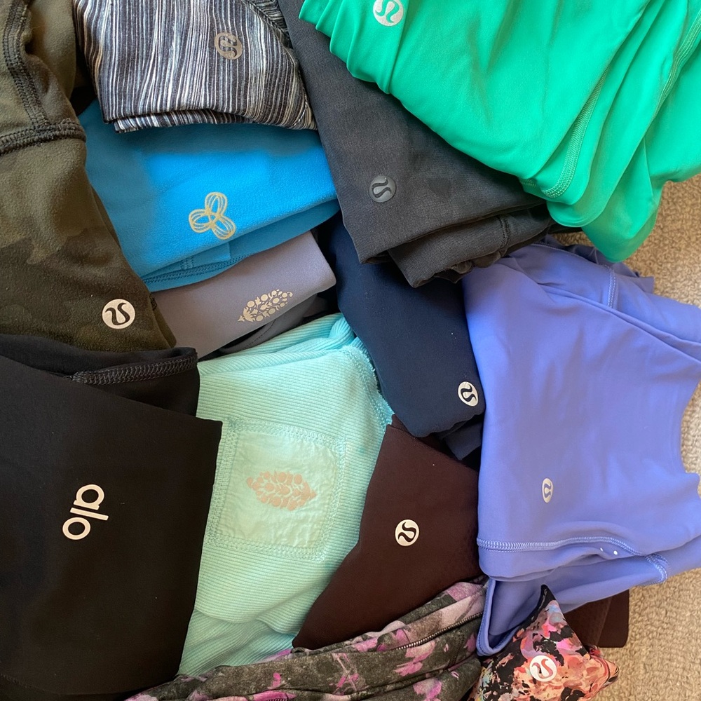 Lululemon, free people, alo, aritzia drop